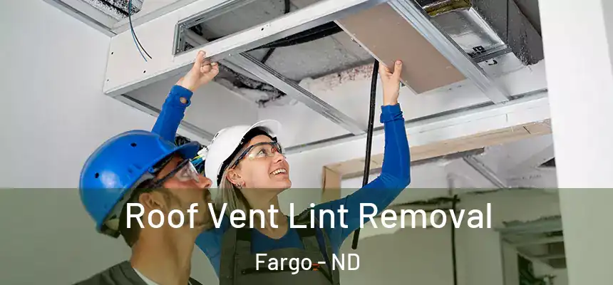  Roof Vent Lint Removal Fargo - ND